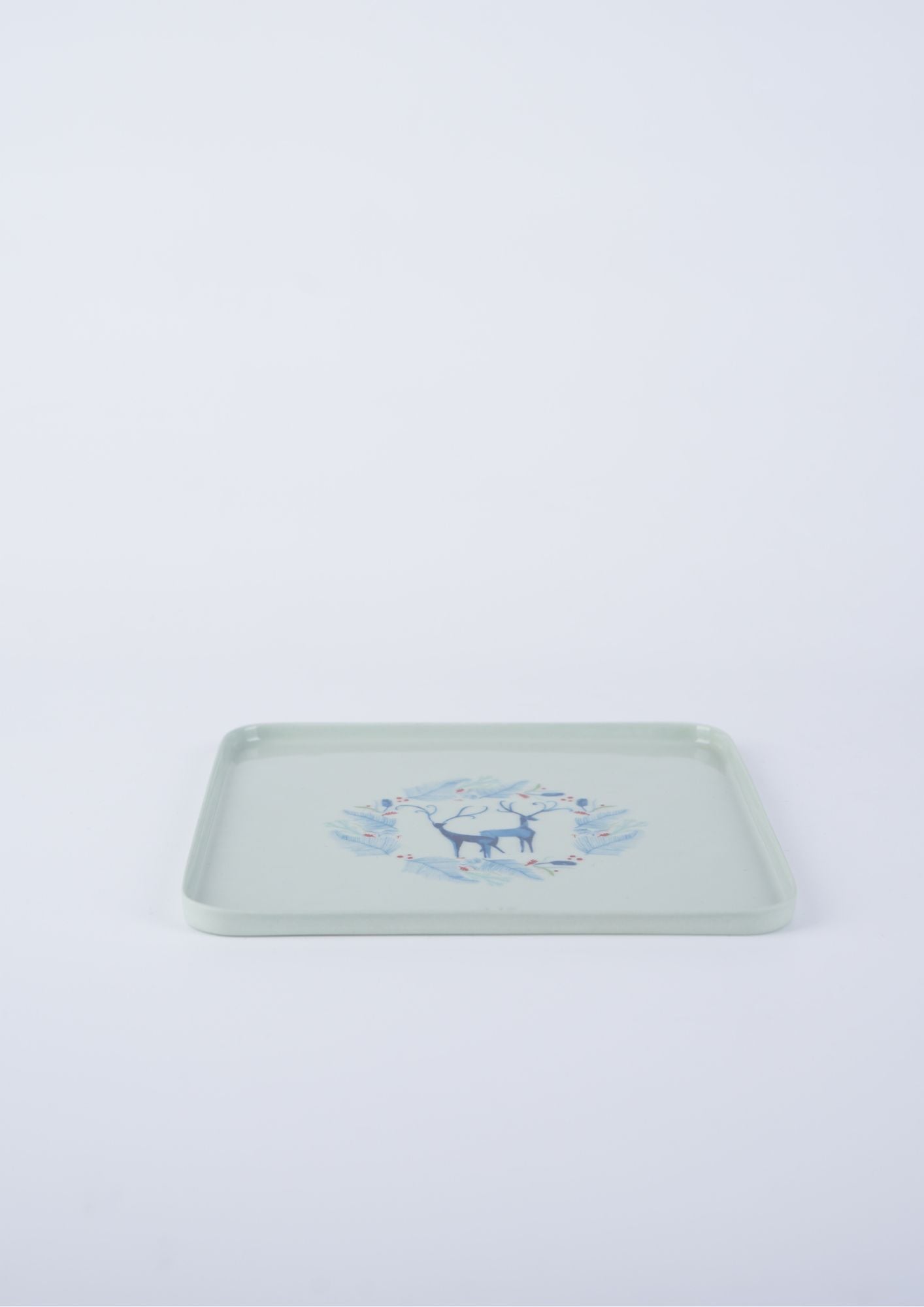 Little Monaco mint geyik desenli