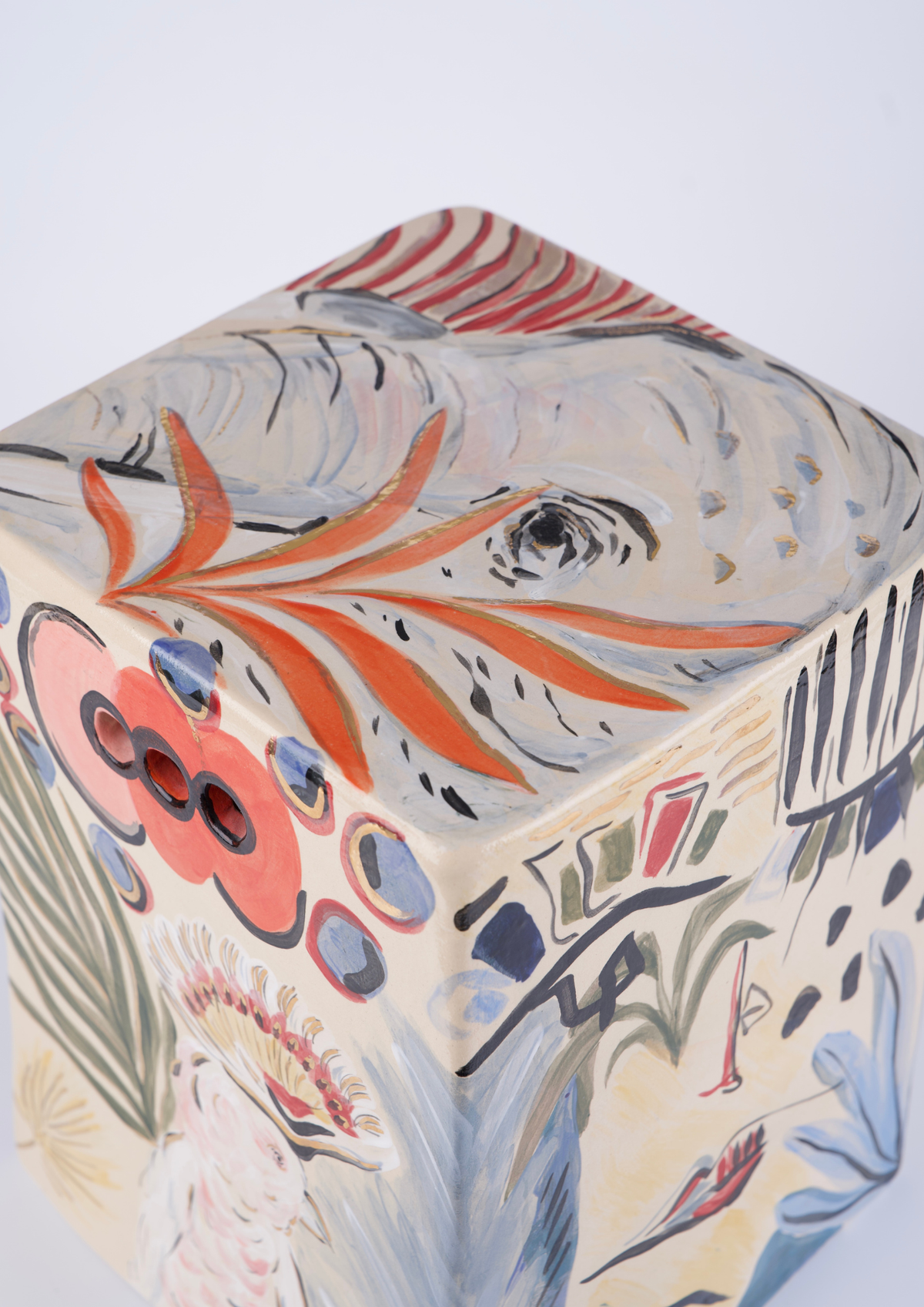 Nomad seramik stool görünüm 4