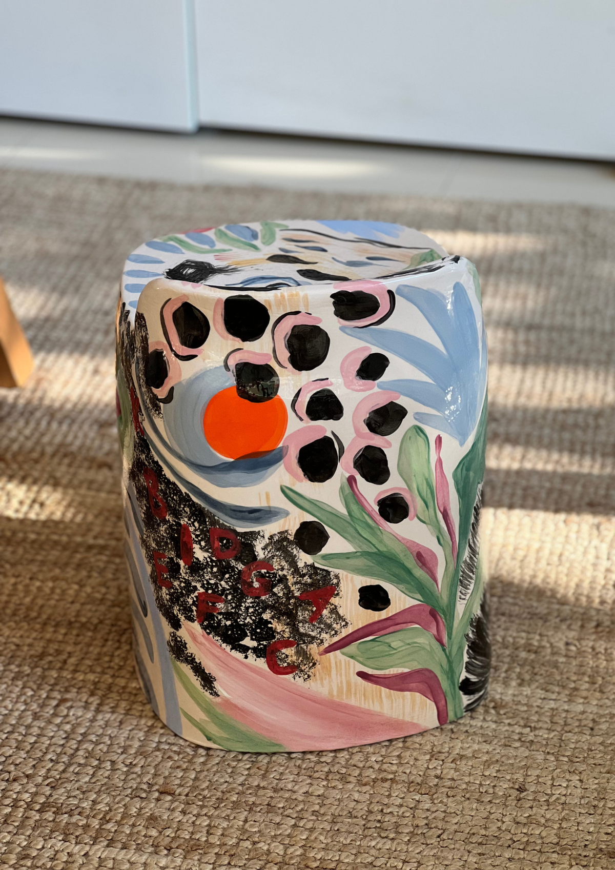 Siena seramik stool görünüm 4