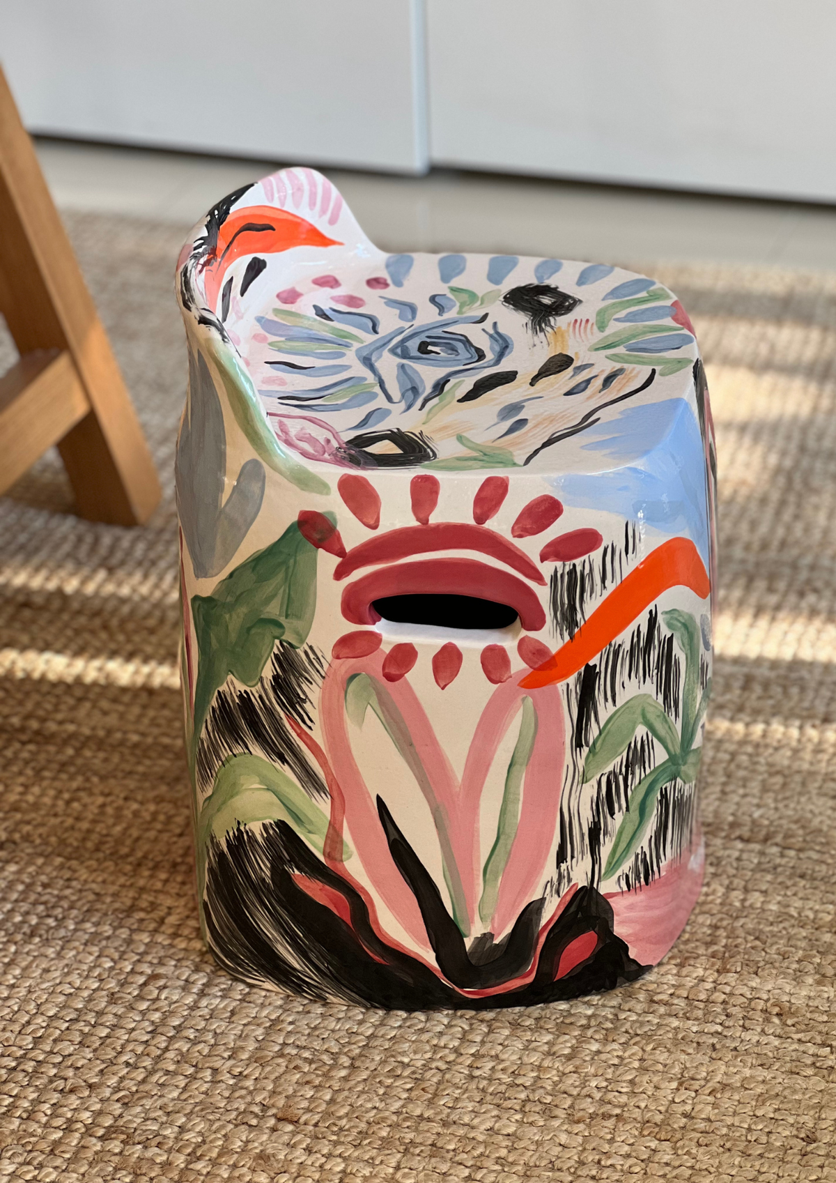 Siena seramik stool görünüm 6