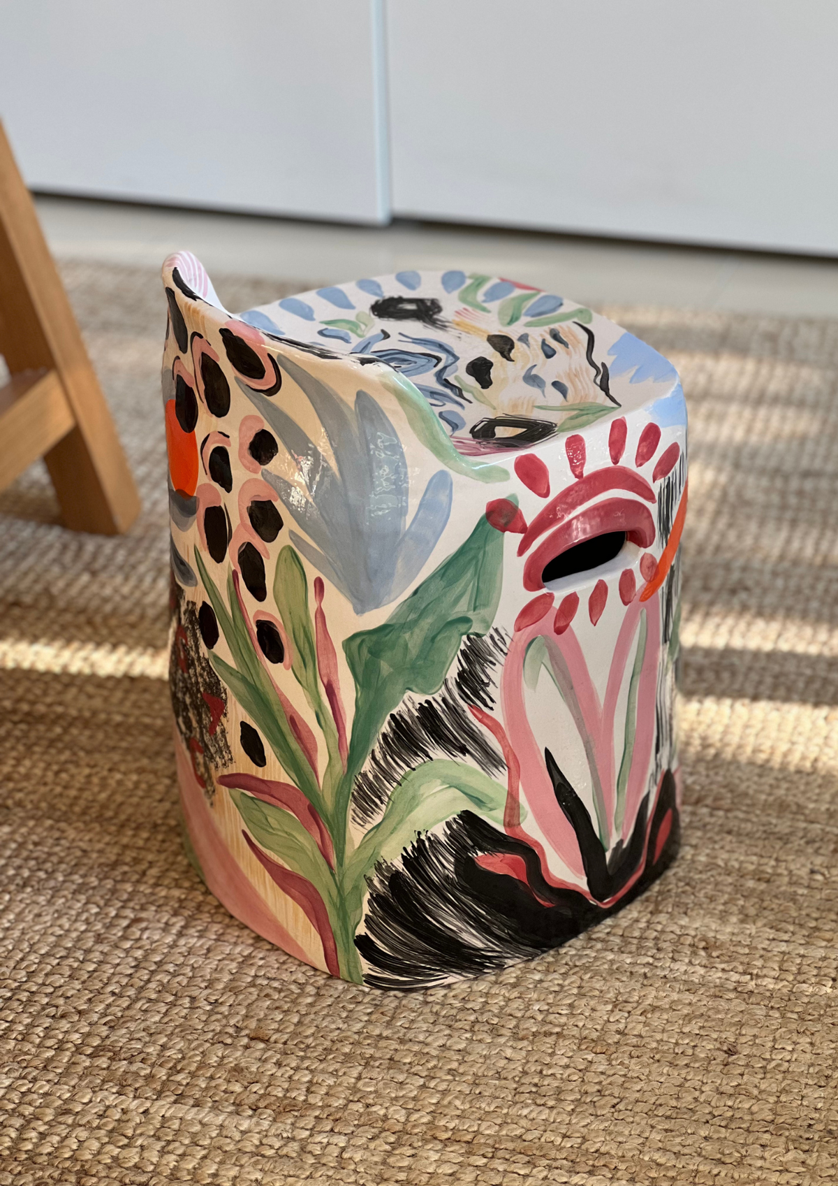 Siena seramik stool görünüm 7