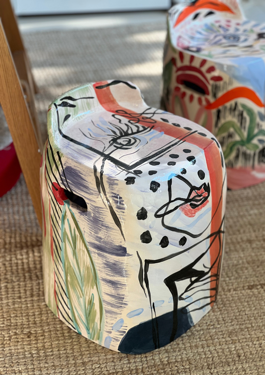 Omen seramik stool görünüm 3