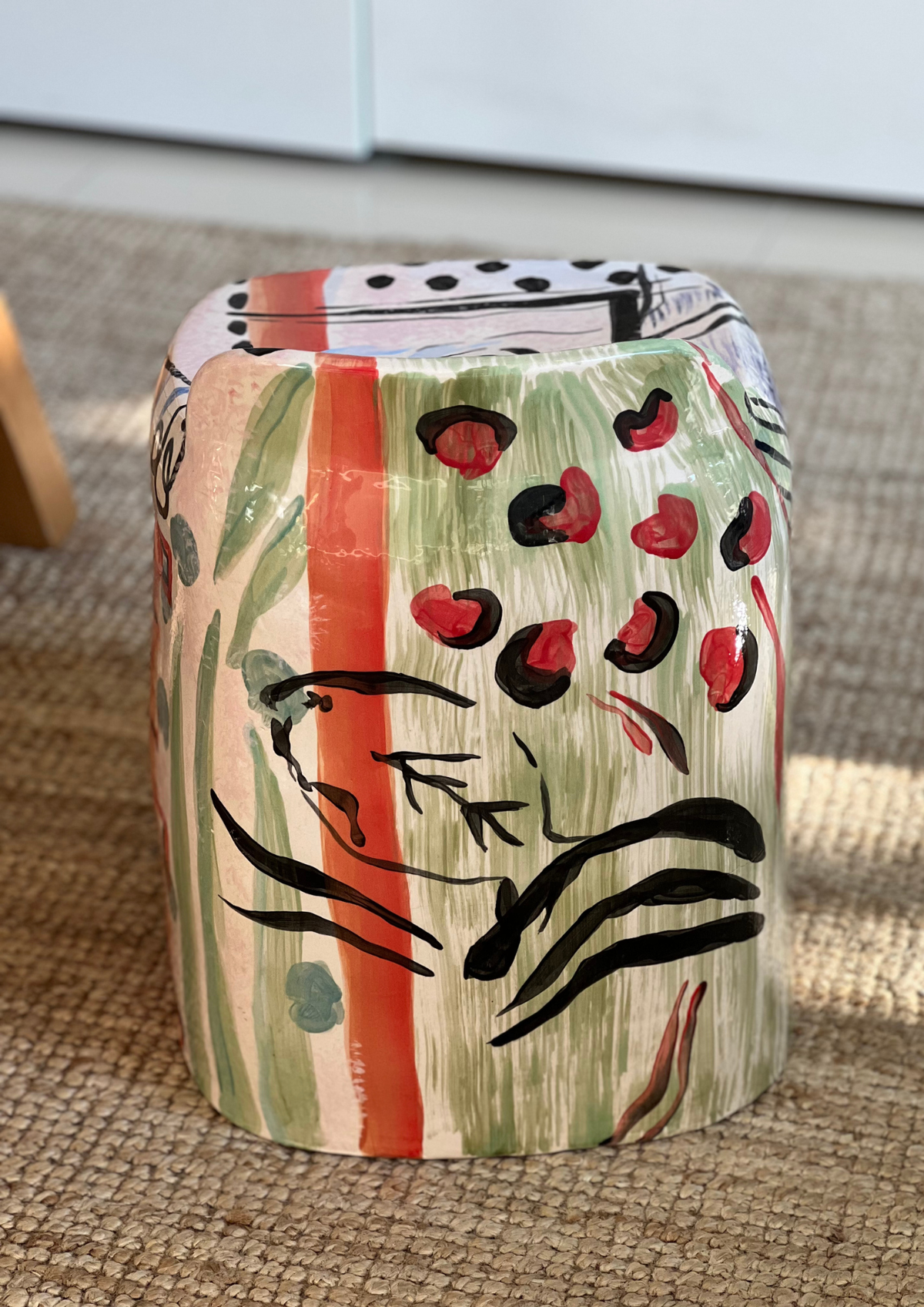 Omen seramik stool görünüm 6